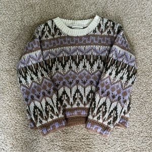 Anthropologie Crew Neck Sweater- Size S